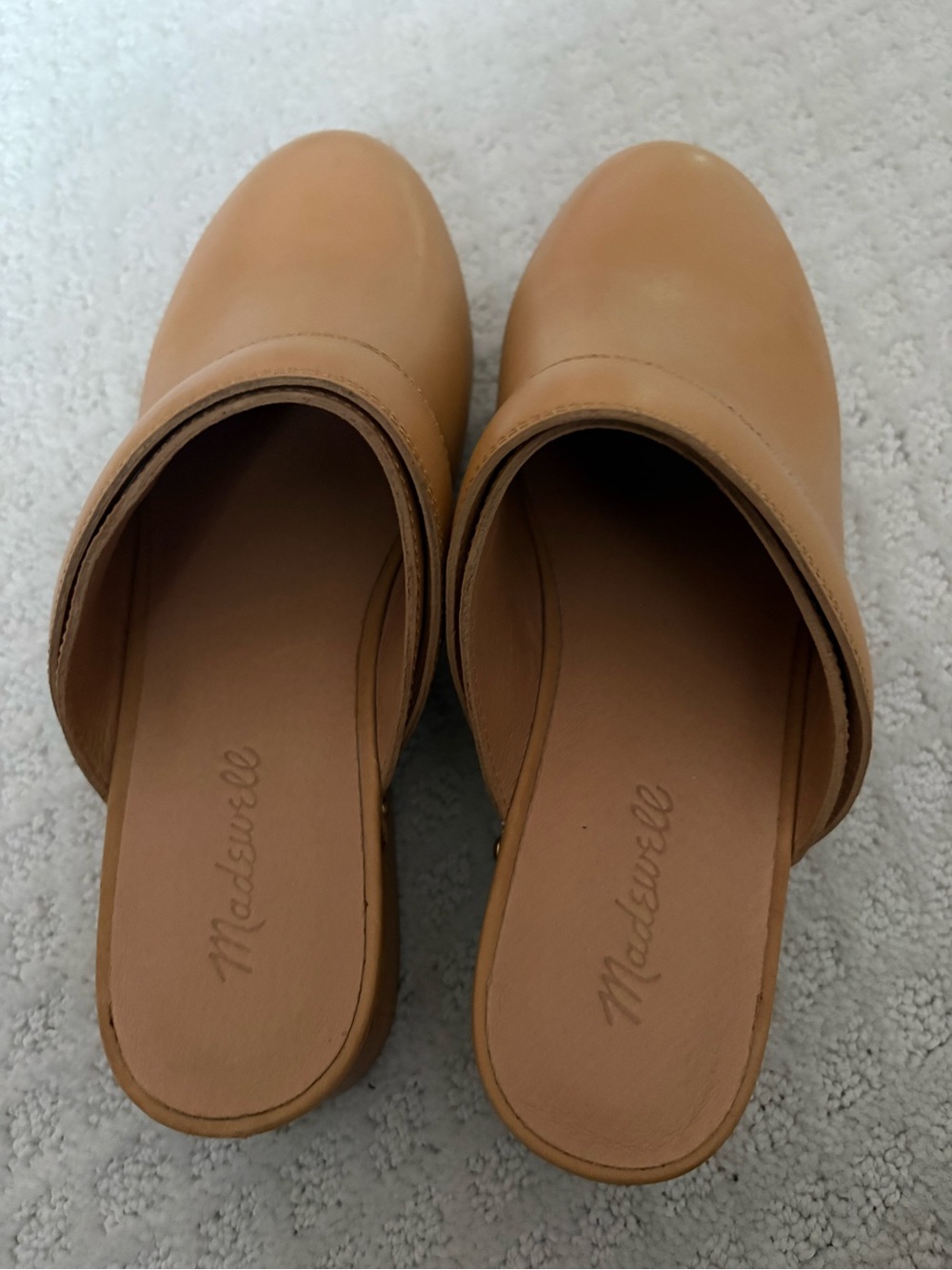 Madewell Leather Slip-On Clogs - Picture 4 of 5